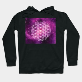 Flower of Life Galaxy Hoodie